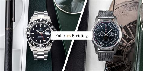 breitling watchs movement compared to rolex|rolex vs omega breitling.